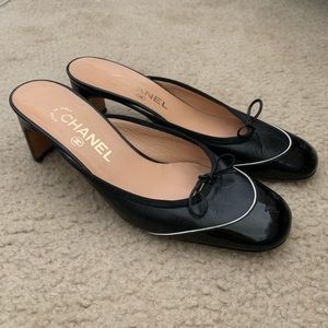 Chanel Mules Black